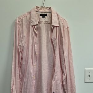 Men’s banana republic long sleeve button down size large